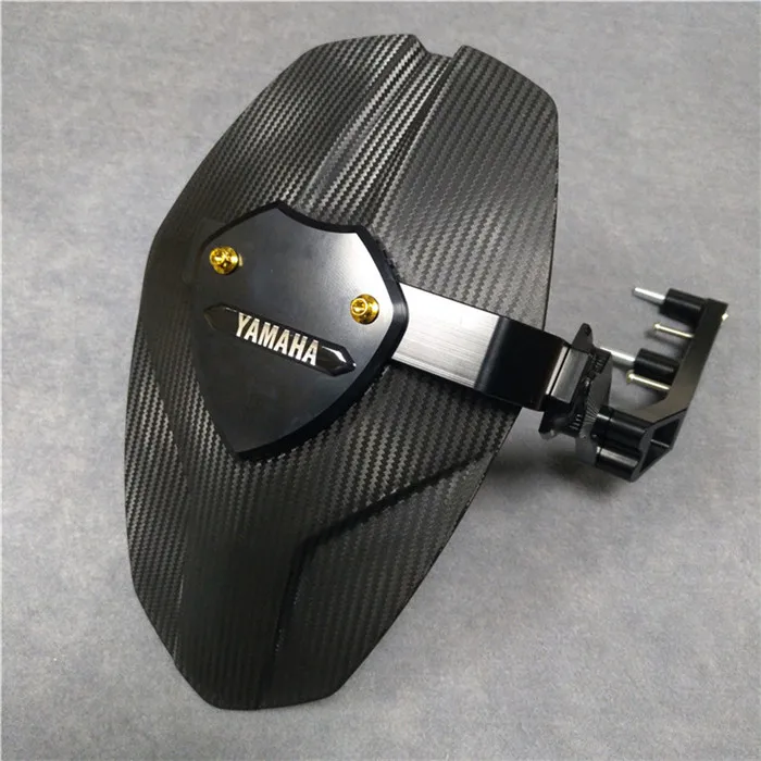 Черный Мотоцикл с ЧПУ задний Hugger Fender Крыло крышка колеса брызговик для Yamaha XMAX X MAX 300 - Цвет: Черный
