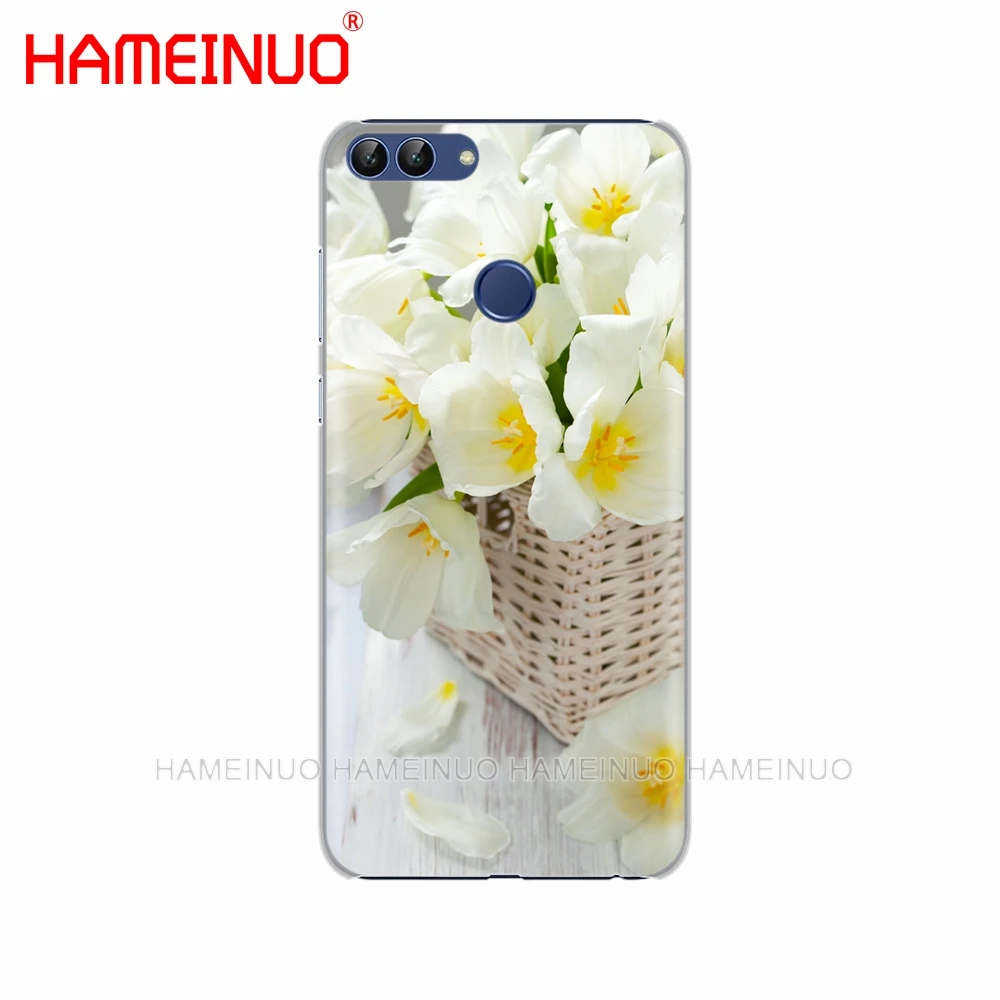 Цветной чехол HAMEINUO с цветами орхидеи для телефона Huawei NOVA 2 2S 3e PLUS LITE p smart 2018 enjoy 7s mate