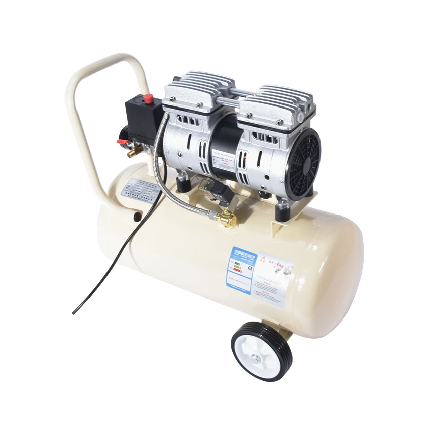 Air compressor 0.7MPa 8L/18L/30L Optional air pool cylinder economic speciality of piston filling machine Noisy less light tool |