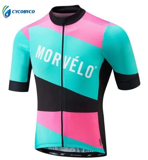 morvelo, летние майки с коротким рукавом для велоспорта, топы Hombre, одежда для шоссейного велосипеда, одежда для горного велосипеда - Цвет: 008