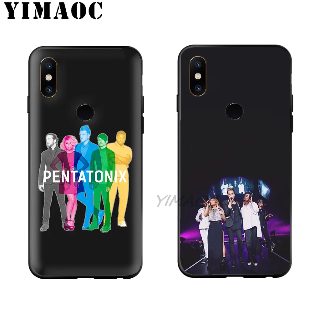 Мягкий чехол YIMAOC Pentatonix Bands для Xiaomi Redmi Note 7 6 6A 5 4 4X 4A 5A S2 7A GO K20 Plus Pro |