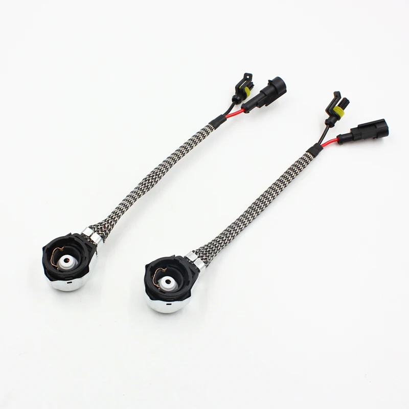 FSYLX 2XD2S D2R D4 усилитель hid Adater Конвертер Разъем Кабель D2S D2R D2C Ксеноновые hid лампы гнездо провода адаптер Разъем Жгут держатель