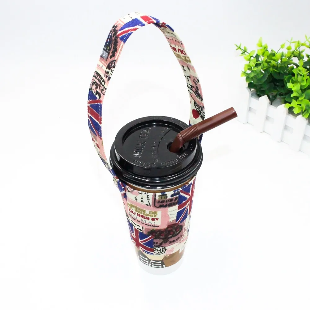Сумка-переноска для бутылки с водой, чашка с молоком, чашкой, чашкой кофе, чехол-сумка с ремешком, мягкая сумка-переноска для бутылки с водой
