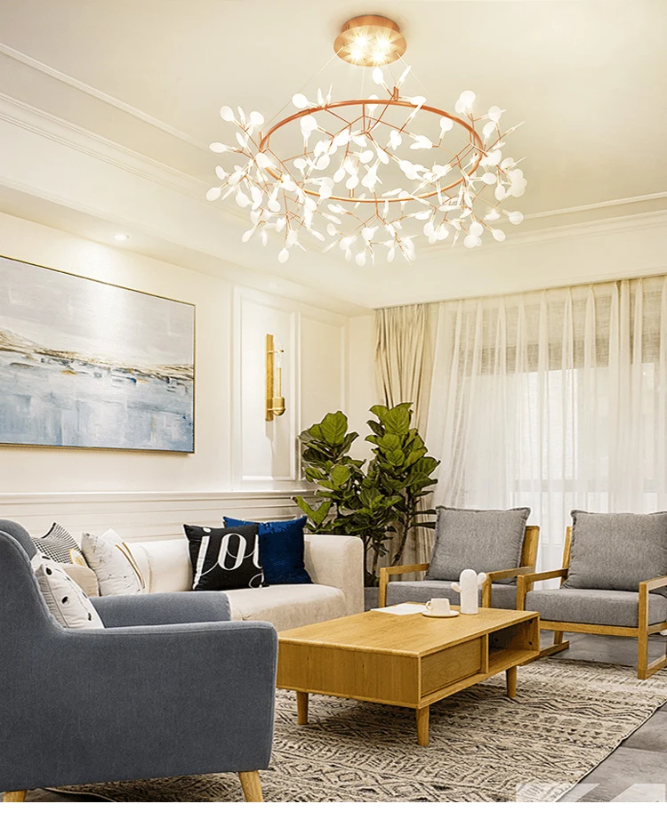 

New Design led Chandelier lighting Firefly G4 Chandelier Ceiling Pendant lamps Luminaria Luster for Living Room hanging Lamp
