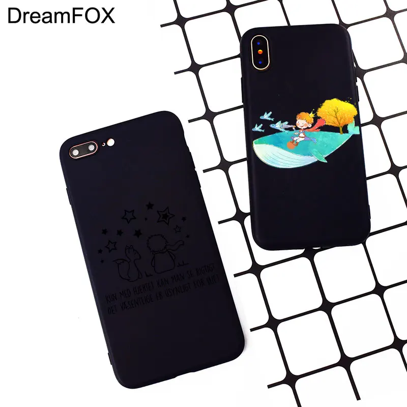 M249 Little Prince Black Silicone Case Cover For Apple iPhone 11 Pro XR XS Max X 8 7 6 6S Plus 5 5S 5G SE |