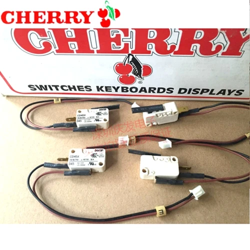 Вишневый микропереключатель D45X CD45X 16A короткий/длинный/шкив/изогнутая ручка 10A 250 В