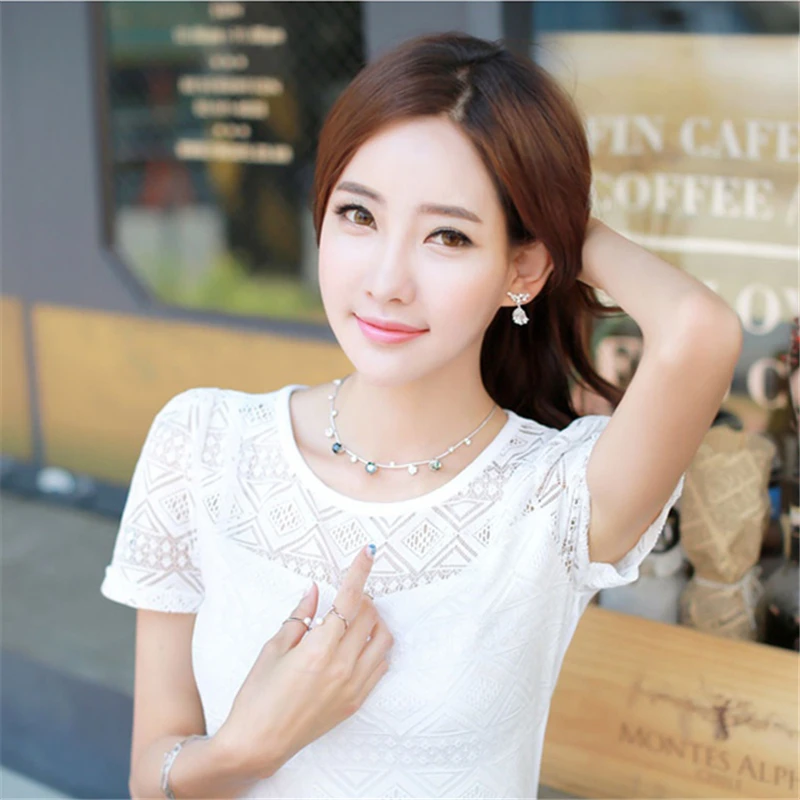 Модные женские блузки и топы для девочек детские комплекты 2019 летняя футболка с