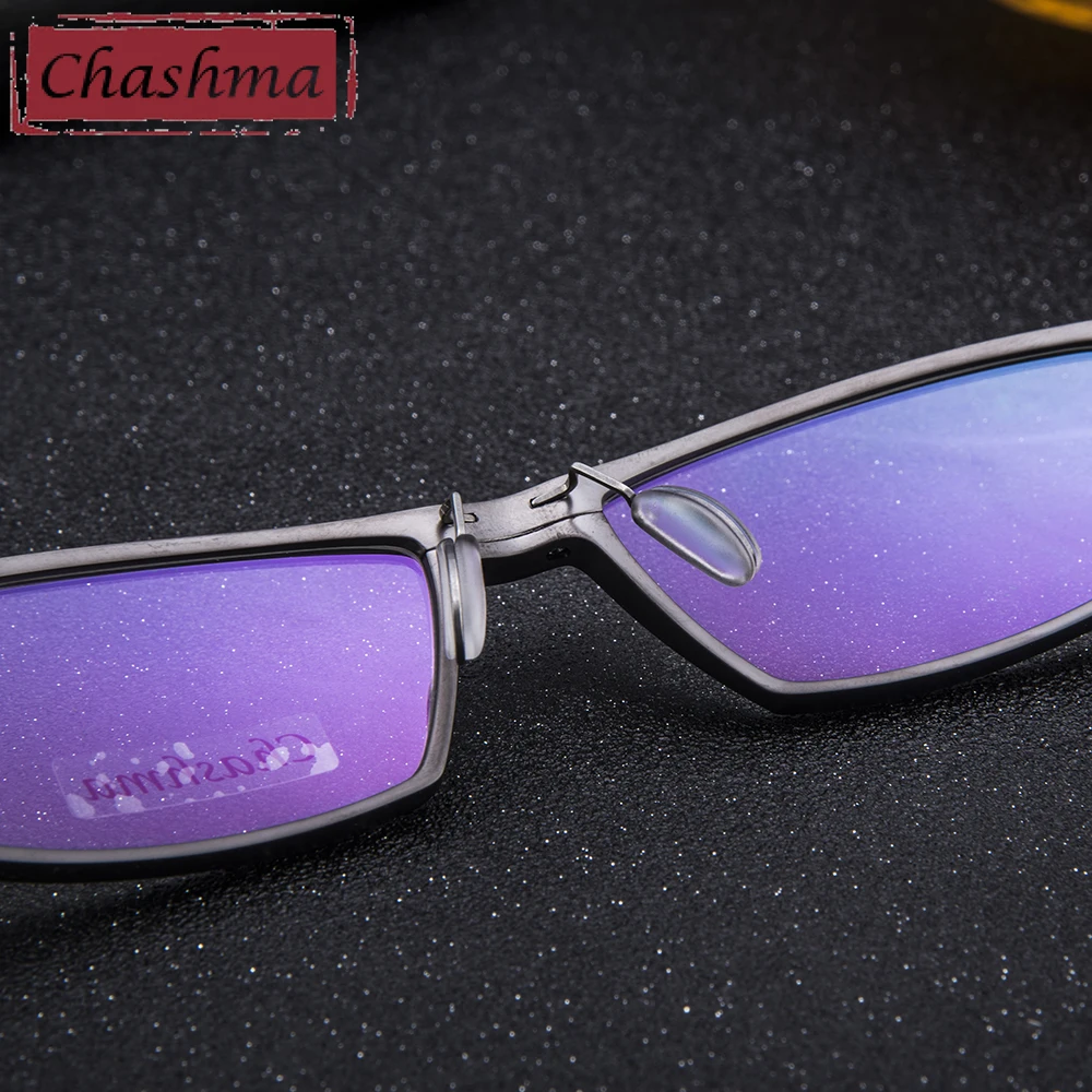 Бренд Chashma, спортивный стиль, мужские очки, титановая оправа, резиновые руки, супер качество, очки, полная оправа, оптические оправы для мужчин