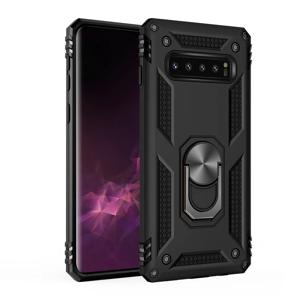 Защитный чехол с магнитным кольцом для Samsung galaxy S8 S9 Note 8 9 | Мобильные телефоны и