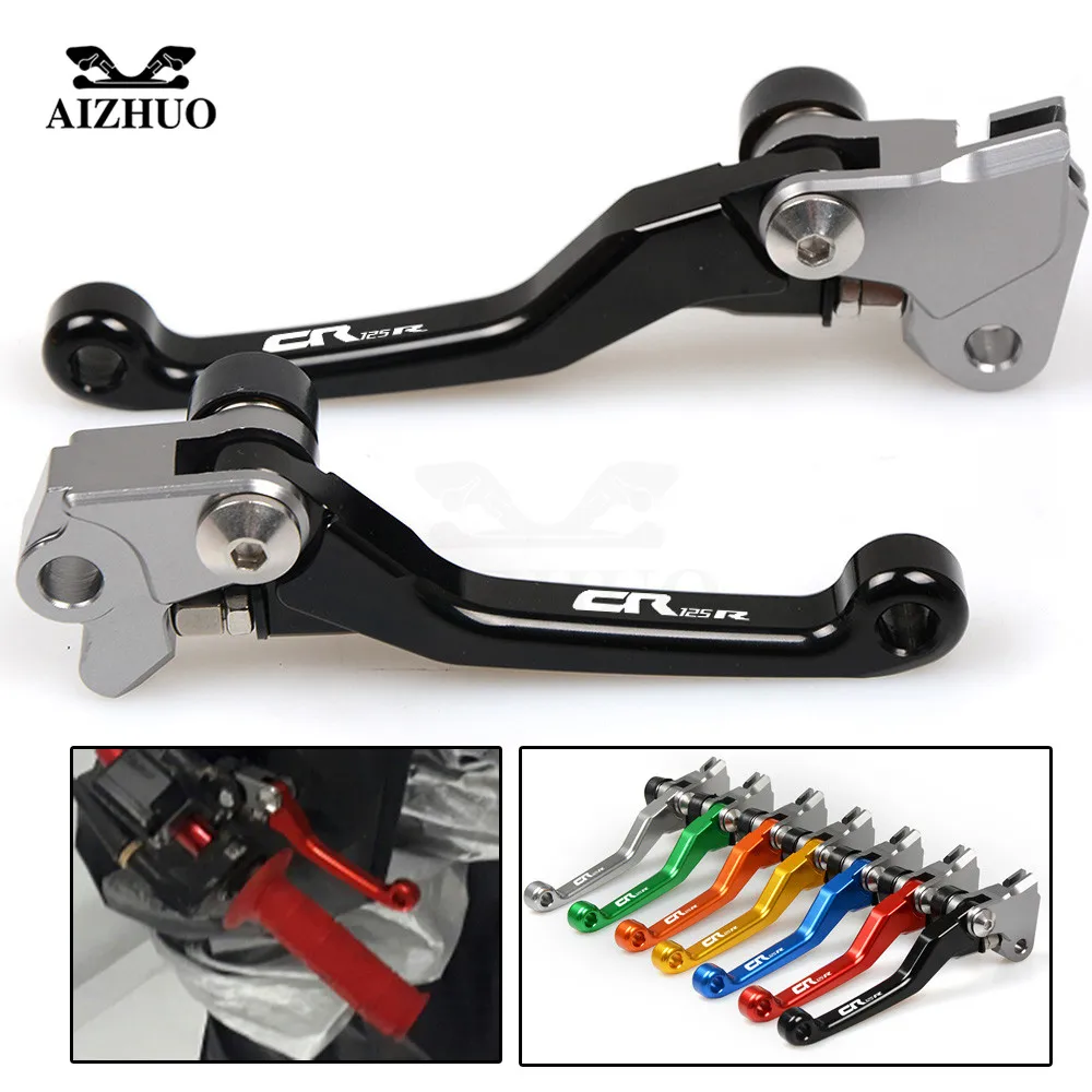 Рычаги сцепления поворотного тормоза CNC для мотоцикла honda CR125R CR 125 R 1992 93 94 95 96 1997 1998