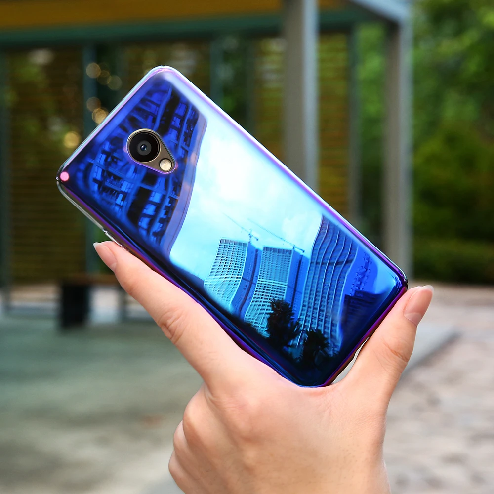 FLOVEME градиентные чехлы для телефонов Meizu M5 M5s U10 Роскошные Aurora Blue Ray чехол Capa