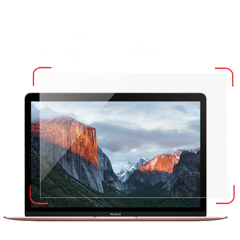 2.5D полное покрытие планшета LCD закаленное стекло для Apple MacBook Pro Air A1534 A1370 A1465 12 11 6