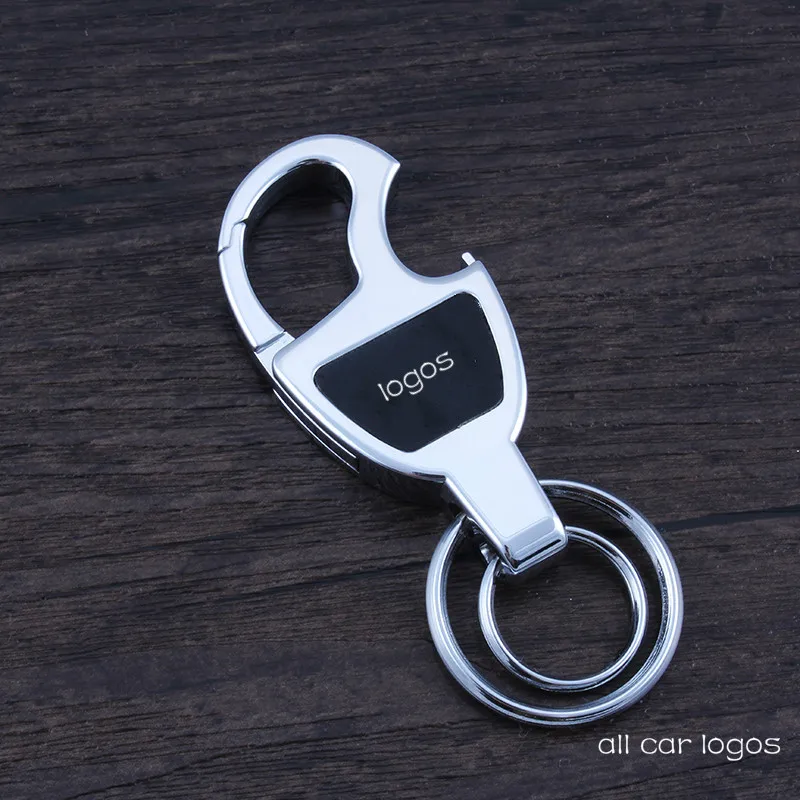 Оптовая продажа 10 шт./лот Кожаный Автомобильный брелок с логотипом для ключей