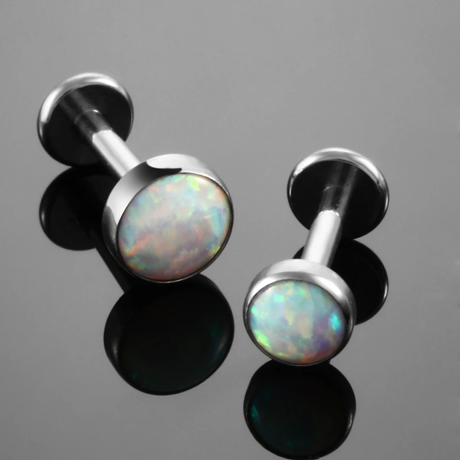 Кольцо для губ с внутренней резьбой из титана 16 г|piercing body jewelry|body jewelrytragus piercing |