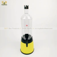 yellow 2l beer tower dispenser with ice tube bt12