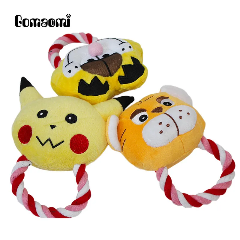 Gomaomi 1 шт. 16*15 см милая собака плюшевая игрушка с веревкой|dog plush toy|plush dog toypet toy |