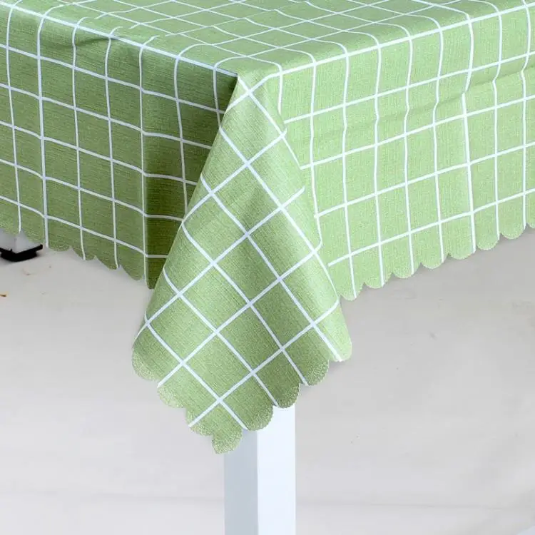 Толстая хлопчатобумажная льняная скатерть домашняя обеденная скатерть водонепроницаемая и масляная легкая для чистки Скатерть льняная скатерть