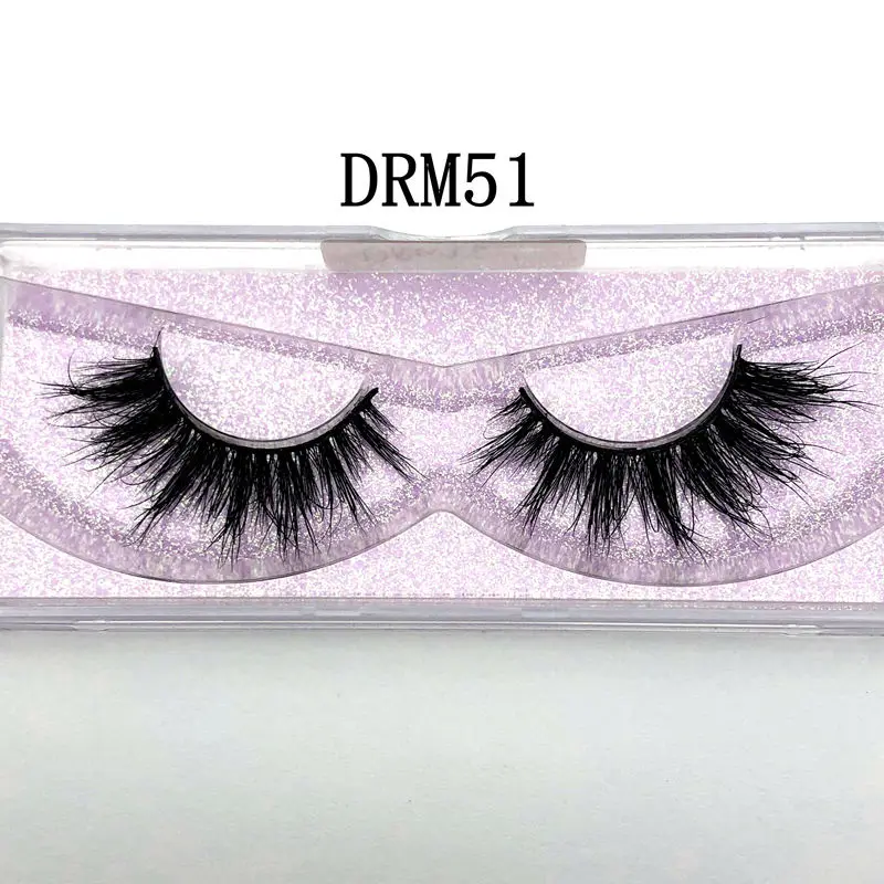 DRM51 Mikiwi 2usd DRM норковые ресницы 3D норковые ресницы безжалостные ресницы ручной работы многоразовые натуральные ресницы Популярные Накладные Ресницы - Цвет: DRM51