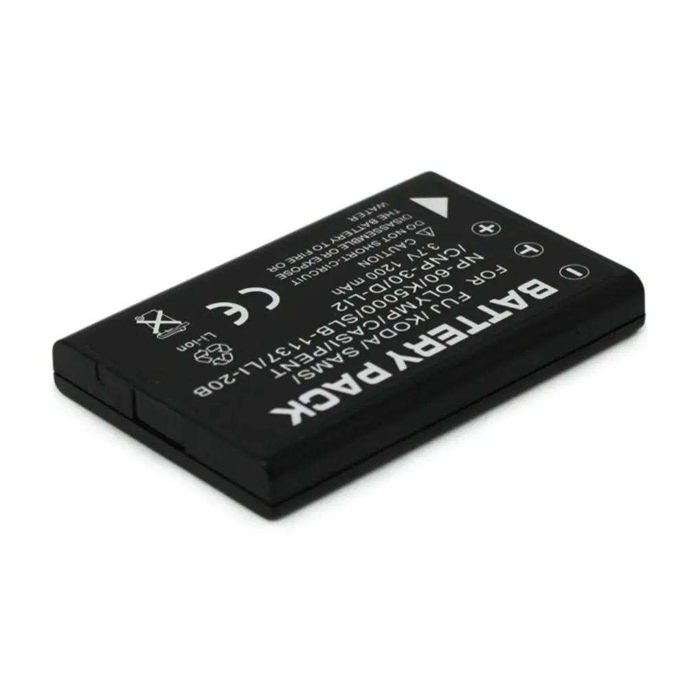 WHCYonline 1200 мАч FNP-60 FNP60 K5000 SLB-1137 SLB1137 LI-20B LI20B камера Аккумулятор для FUJIFILM FinePix F410 Zoom |