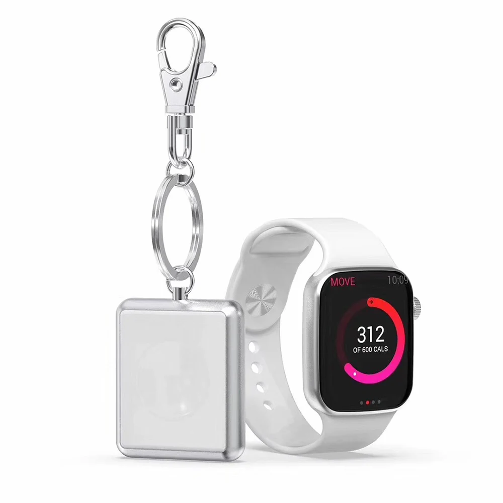 Беспроводное зарядное устройство для IWatch серии 4 3 2 1 Металл+ закаленное стекло Магнитная Беспроводная Быстрая зарядка портативный для Apple Watch 2 3 4