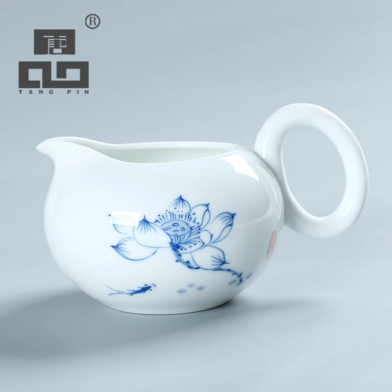 TANGPIN расписанный вручную керамический чайный кувшин для заварки чайник чашка чая