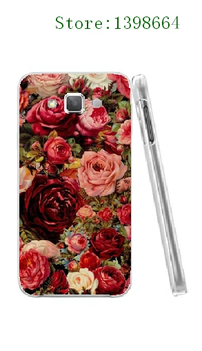 Vcustom 15 конструкции Новый горячий дизайн белый жесткий Чехлы для Samsung Galaxy E5 E500|case for
