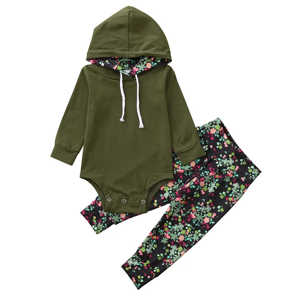 Одежда для детей комплект из 2 предметов Детский комбинезон с длинными рукавами