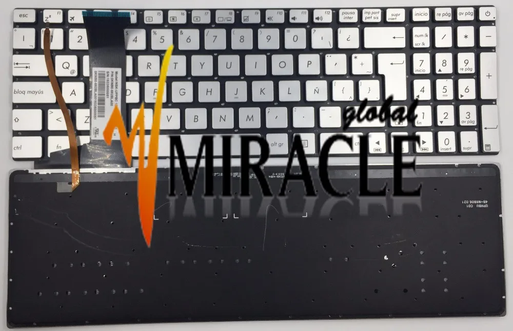 Ремонт вам жизнь новая латинская клавиатура для Asus N551 N551J N551JB N551JK N551JM N551JQ с