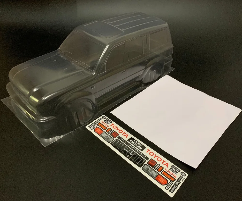 1/10 RC Рок Гусеничный корпус для 1/10 Tamiya Axial HSP гусеничный автомобиль 313 мм