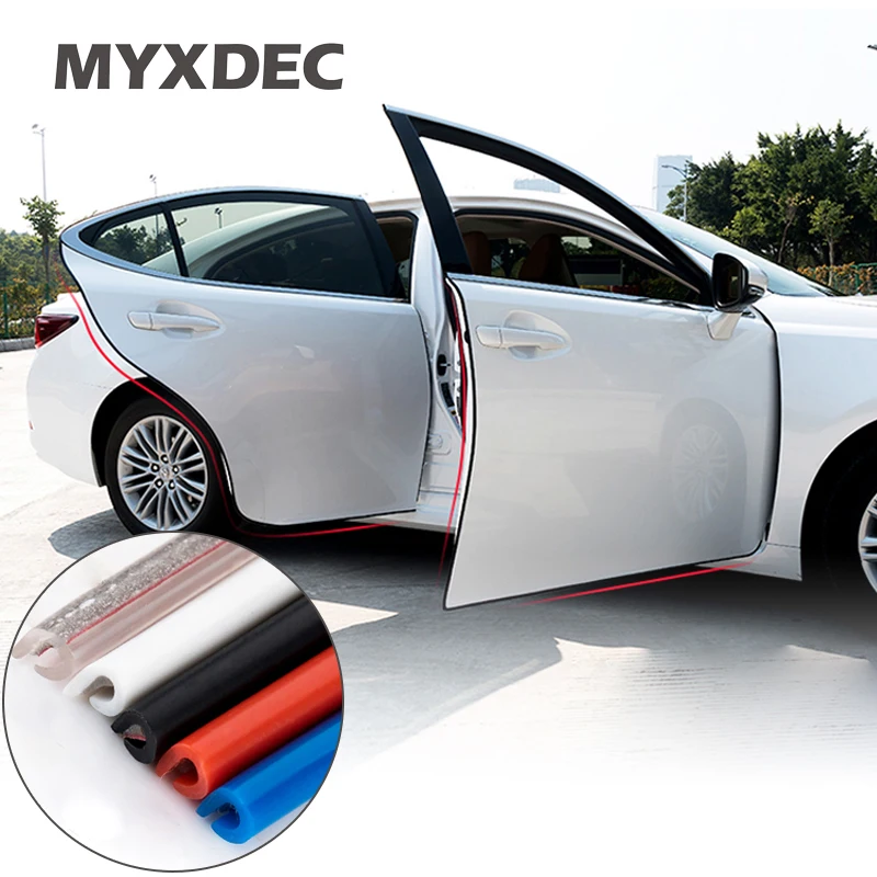 

2020 New Open The Door Car Anti Collision Auto Door Collision Avoidance Stick Rubber Strip Decoration Stickers Car Accessories