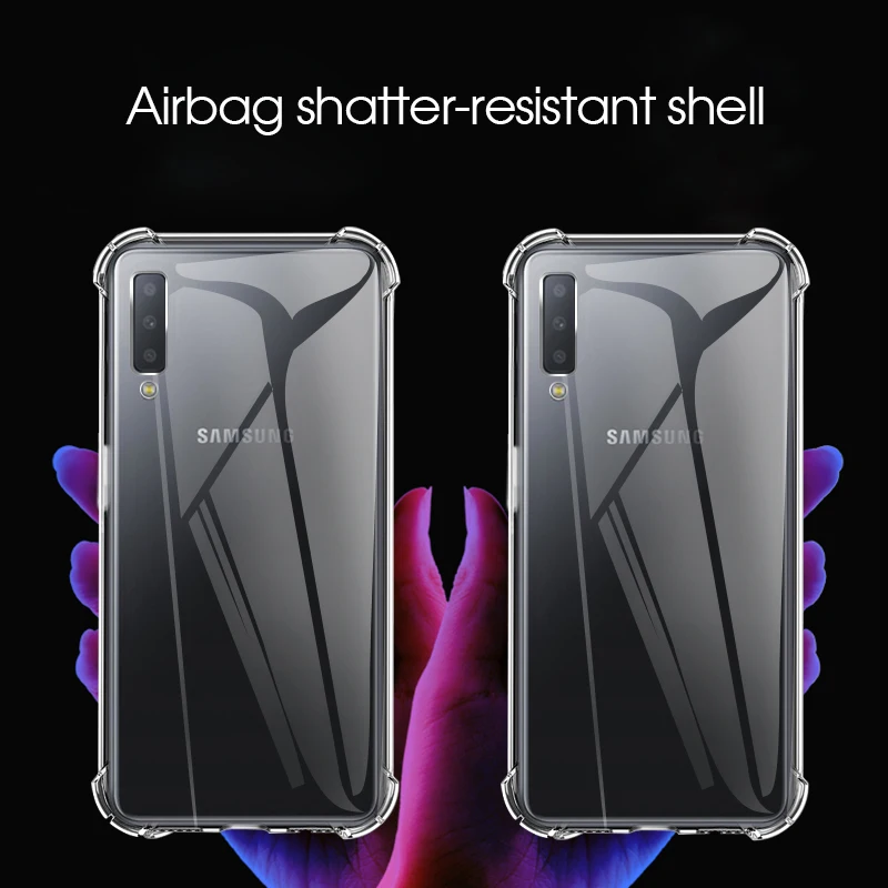 1000 шт. противоударный мягкий чехол для Samsung Galaxy A9 Star Lite A8 Plus 2018 A6 A9S A8S A6S A10 A30 A40 A50 A7