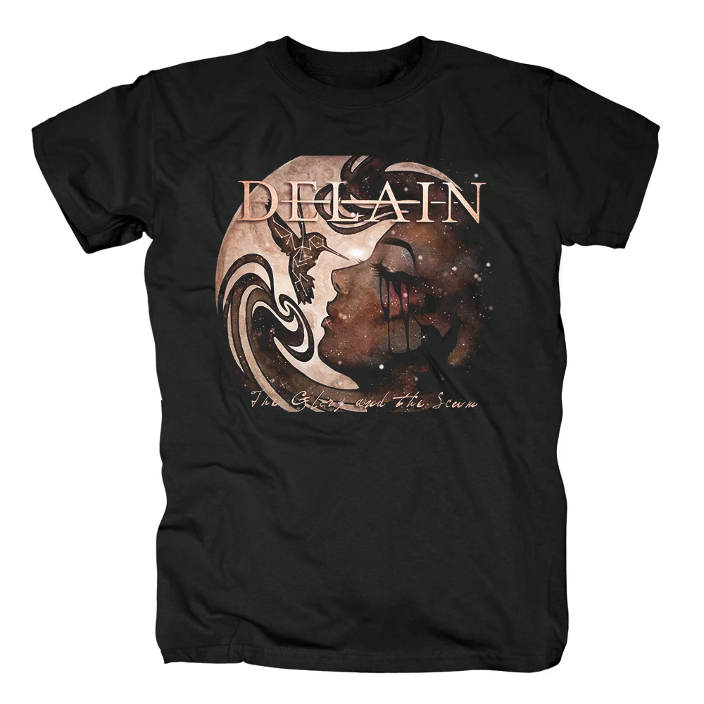 7 видов Harajuku Delaint в роковом стиле рубашка 3D иллюстрации тяжелый металл панк