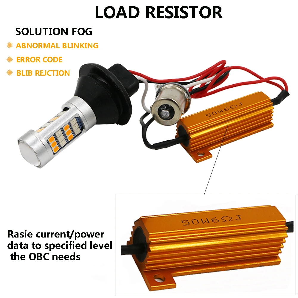 2x T20 7440 50 Вт 2835 42SMD безошибочные светодиодсветодиодный дневные ходовые огни Canbus и