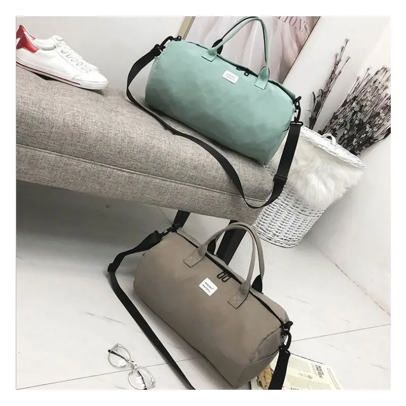 Wobag Новая Женская дорожная сумка через плечо Большая вместительная холщовая спортивная сумка Мужская и Женская дорожная сумка Bolsa De Viagem