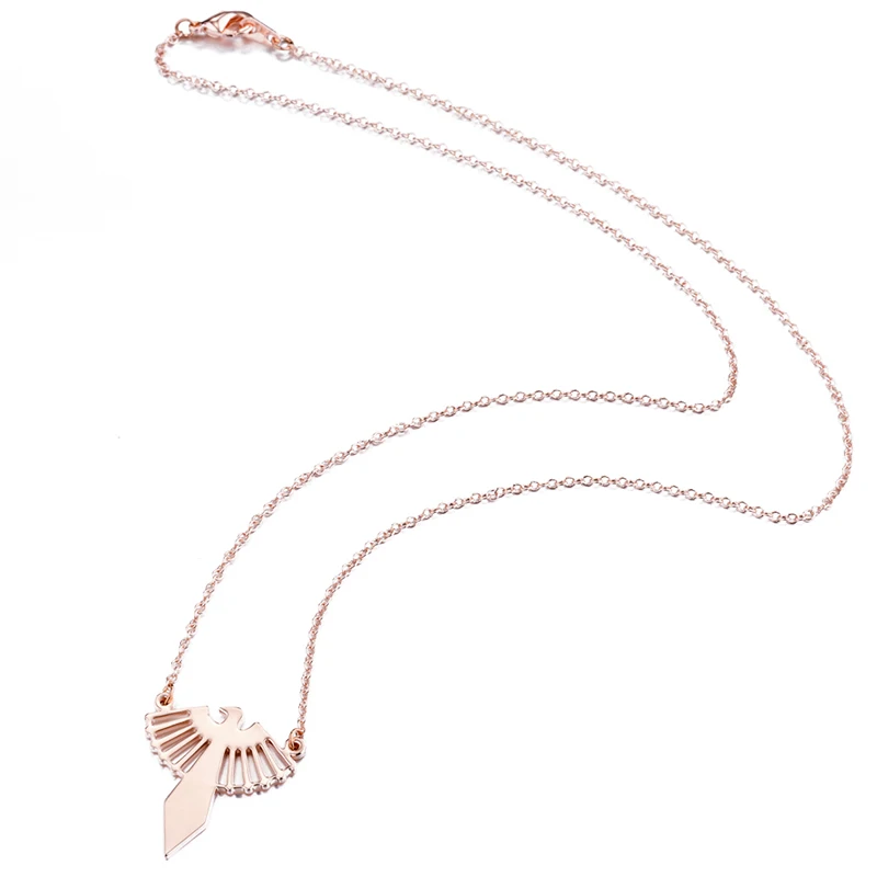 Yiustar Elegant Exquisite Graceful Perfect Eagle Pendant Necklaces Cute Sweet Charming Necklace For Women Girls Kids Party Gifts | Украшения