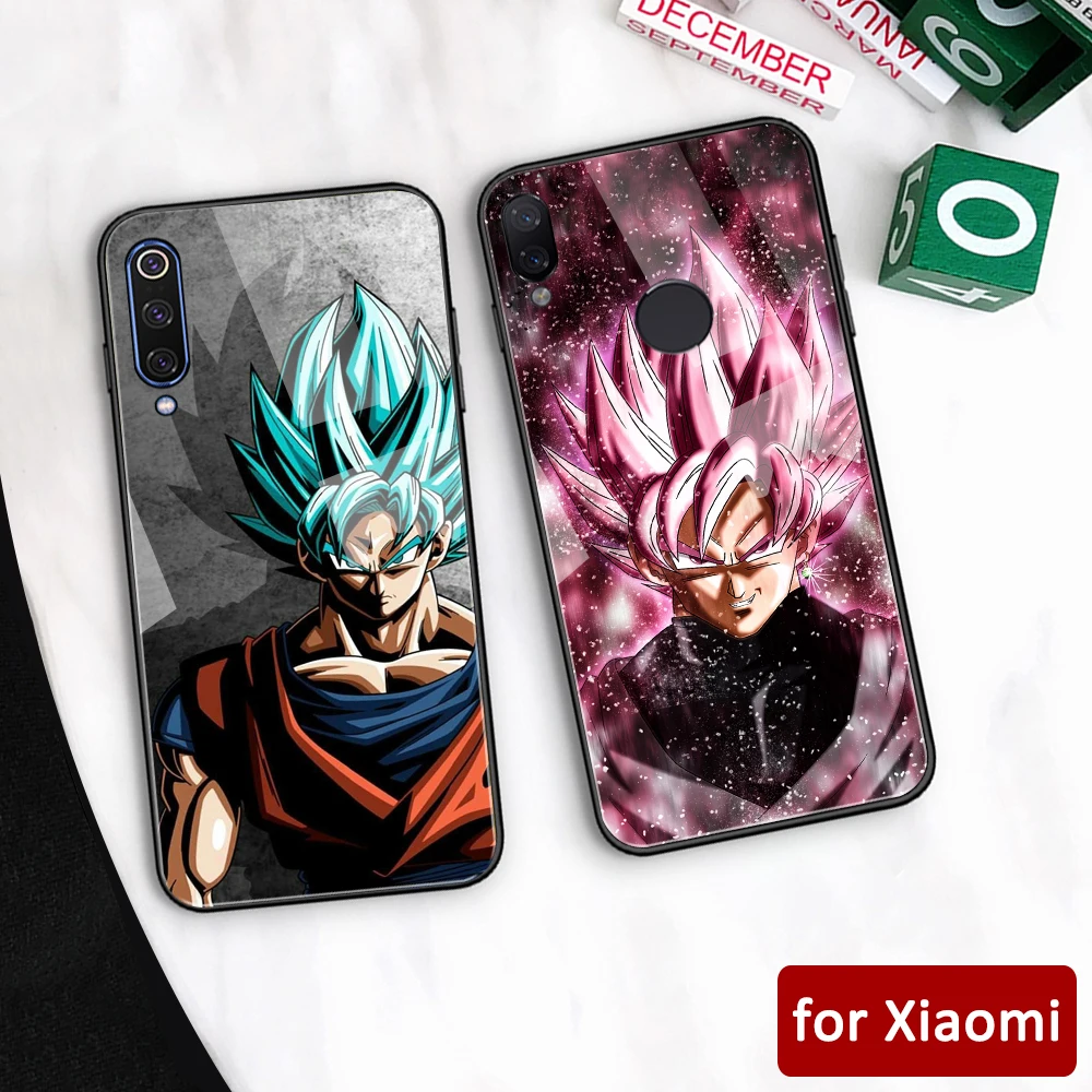 Чехол для Xiaomi Redmi note 7 Dragon ball Z стеклянный чехол k20 pro mi 5 Φ 6 6x Note Max 3 Mi play | Мобильные