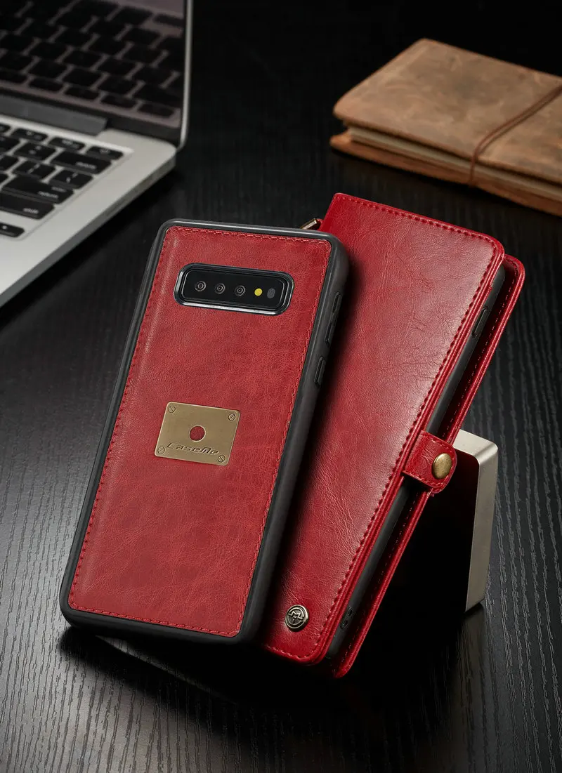 Для samsung S10 Plus чехол Чехол Me из натуральной кожи Магнитный кошелек подставка чехол Fundas для samsung Note 10 Plus S9 S8 Plus Note 9 8