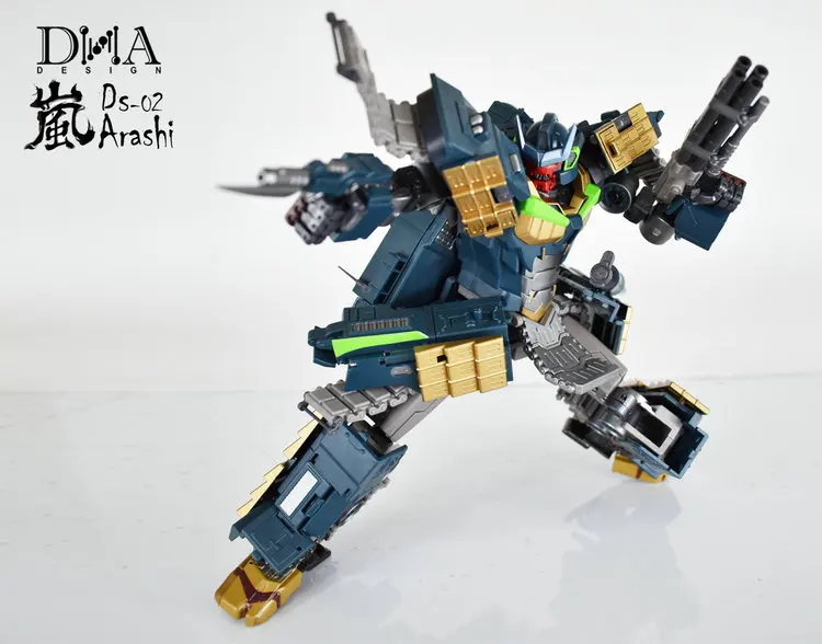 [Show. Z Store] DNA Design DS-02 Arashi Susanoo Re-paint фигурка трансформации