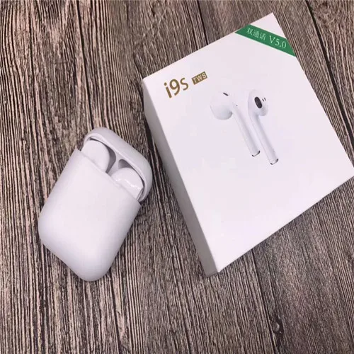 WHITE Fu& y Bill новые I9S Tws Bluetooth Беспроводные наушники с сенсорным управлением, объемный звук и чехол для зарядки для IPhone Android - Цвет: WHITE