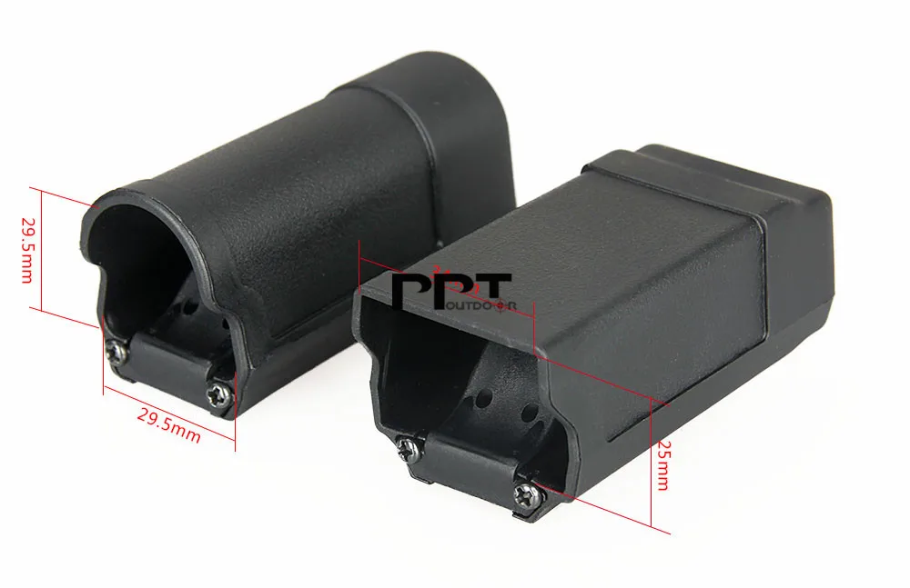 

PPT Tactical G17 Pistol Leg Holster Thigh with Magazine Pouch Holster Right Hand and Left Hand Black Color For Hunting PP7-0089