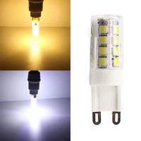 mini led g9 light bulb 5w smd2835 ampoule led lamp g9 led 220v corn led chandelier lights replace halogen lamp 360 degree