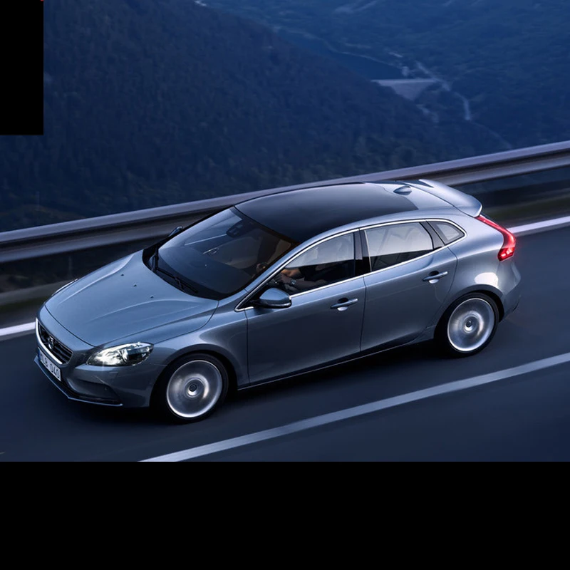 Lsrtw2017 304 нержавеющая сталь окна автомобиля планки для volvo v40 2013 2013 2011