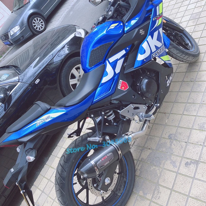 Универсальный мотоцикл Yoshimura выхлопная труба Escape для CBR300 Ninja 400 Z900 GSX750R K6 K7 K8 R6 модифицированный мото глушитель дБ убийца