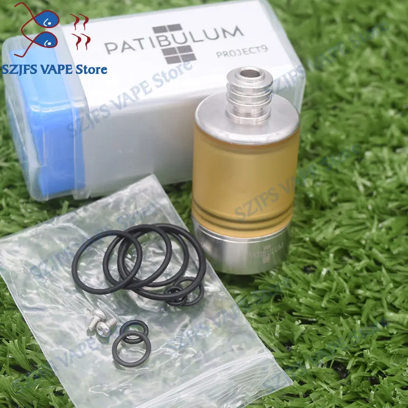 Новейшая модель Patibulum Стиль 22 мм RTA электронная сигарета распылитель 316 SS + PEI