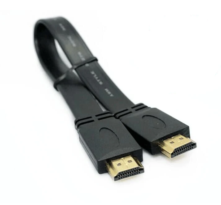 0,3 M плоский короткий кабель HDMI 1,4 V высокоскоростной позолоченный мужской 1080 P 4 K* 2 K для xbox ONE XONE BLURAY 3D HD готовый HDMI 30 см