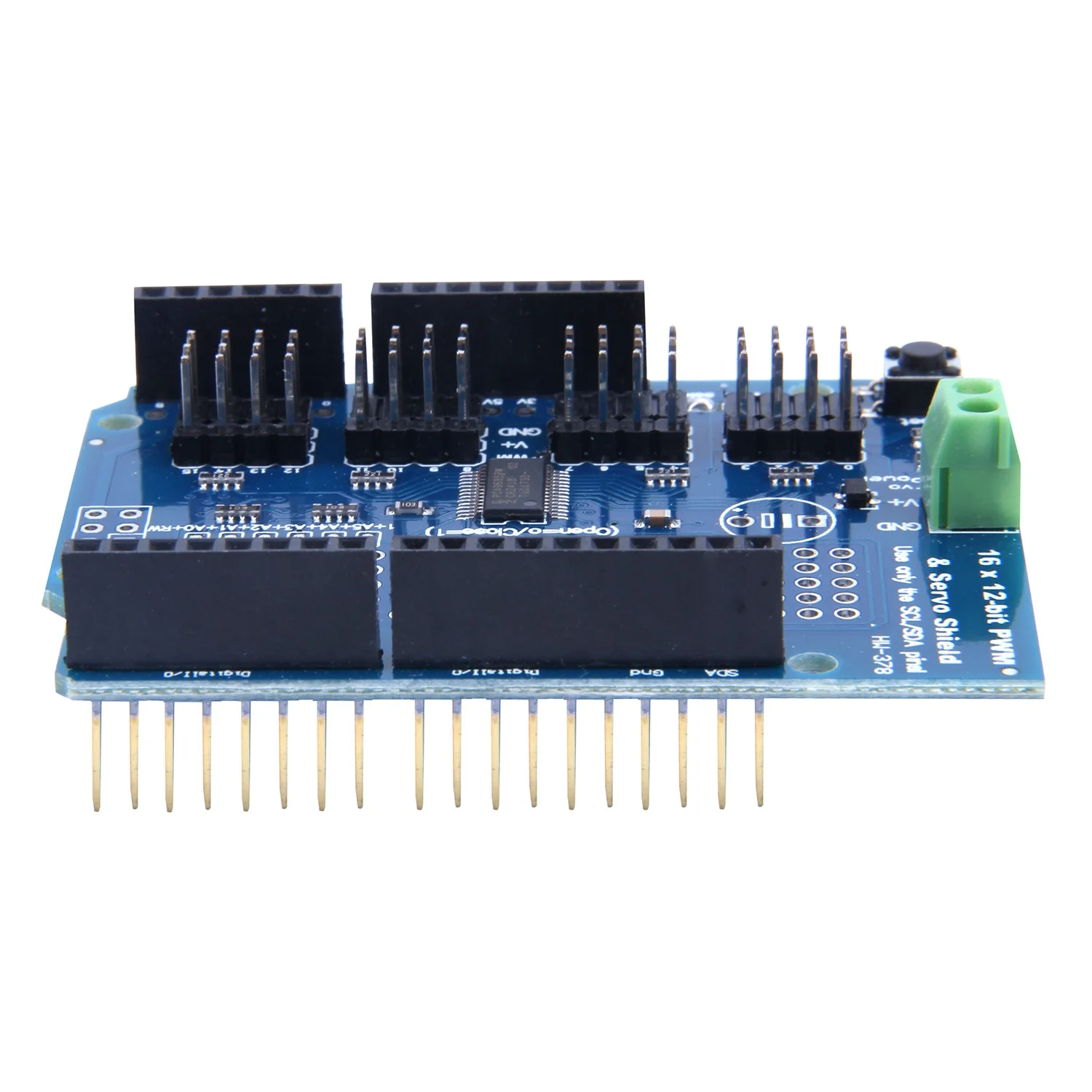HW-378 16-канал 12-бит ШИМ/Servo Щит 16 дорога сервопривод модуль Прямая