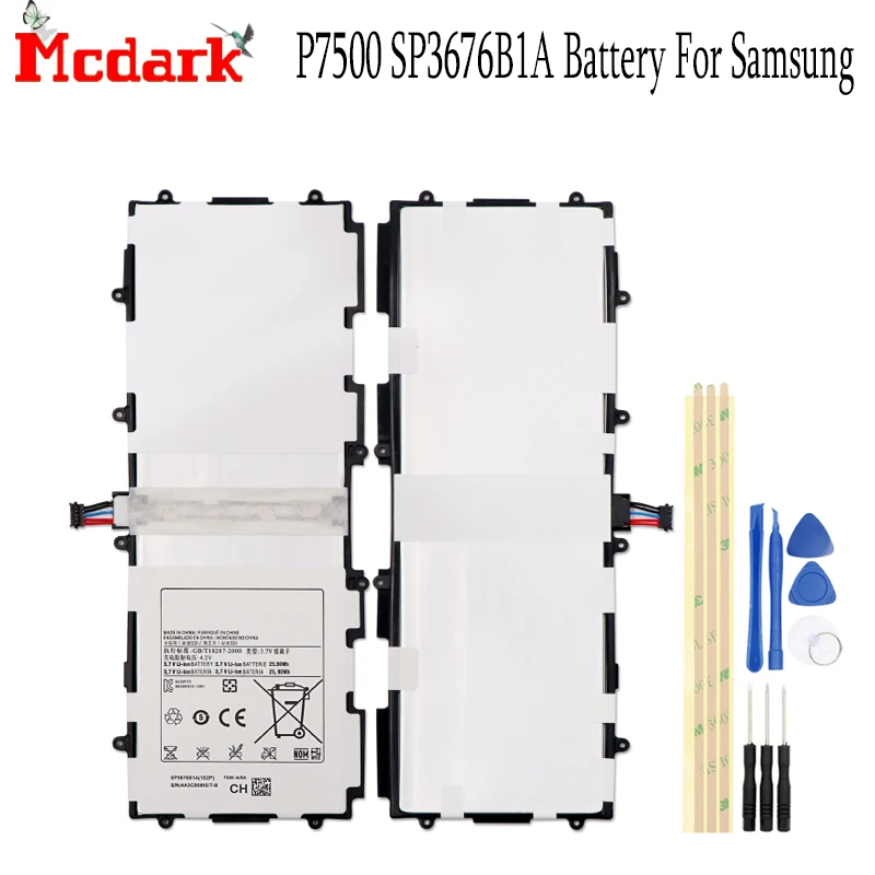 Аккумулятор SP3676B1A для Samsung Galaxy Note 10 1 GT N8000 N8005 N8010 N8013 N8020 P7500 P7510 P5100 P5113 аккумулятор