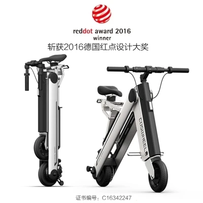 COSWHEEL одна секунда складной электрический автомобиль мини аккумулятор