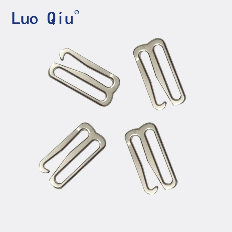 

Luo Qiu Тип 9 20 мм окрашенная серебряная металлическая пряжка-клипса для нижнего белья регулируемые аксессуары DIY пряжка для ремня одежда 100 шт./...