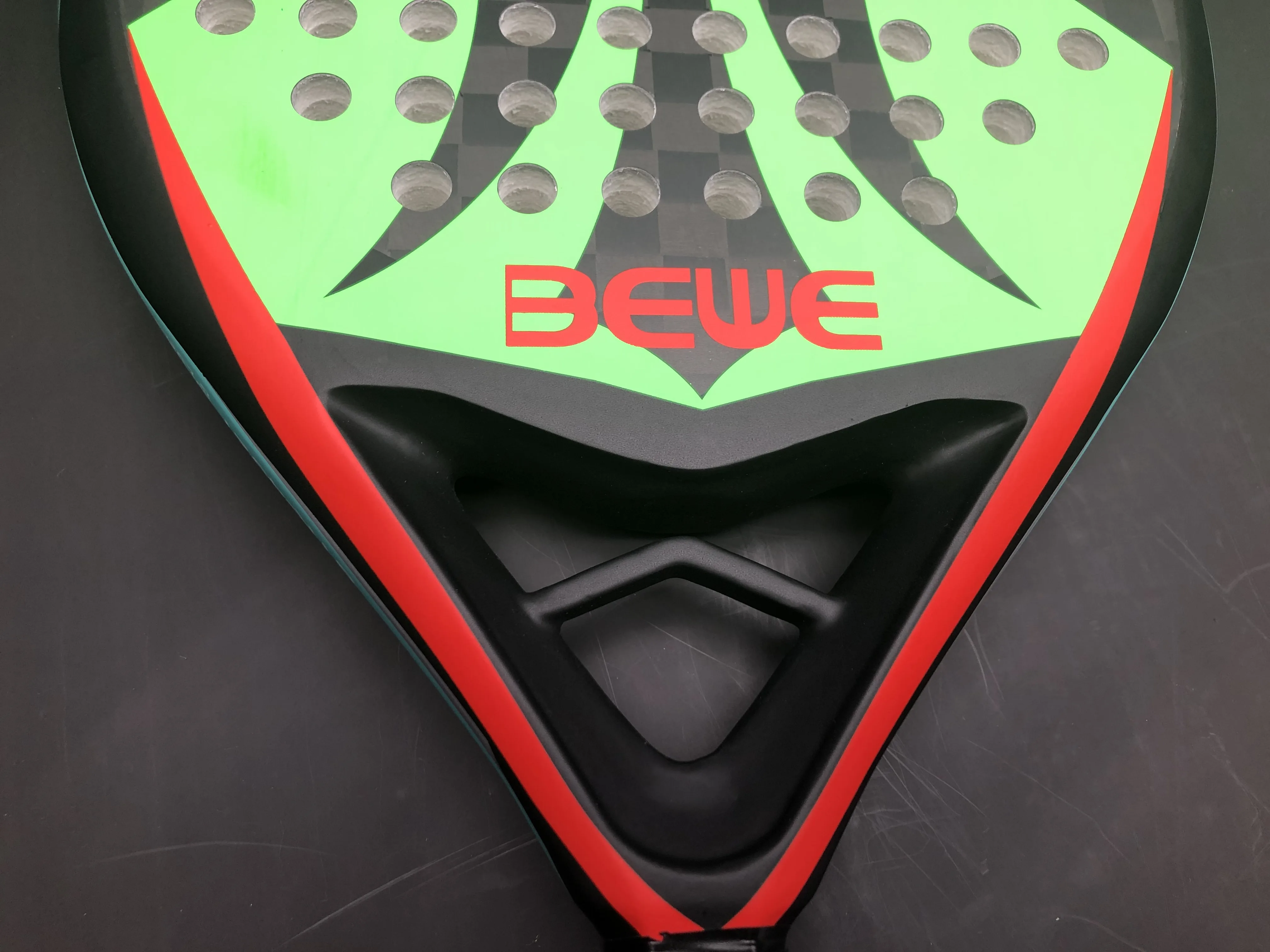 Быстрая BEWE 12K углеродная поверхность Padel теннисная ракетка